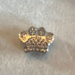 Pandora Dog Paw Print Charm